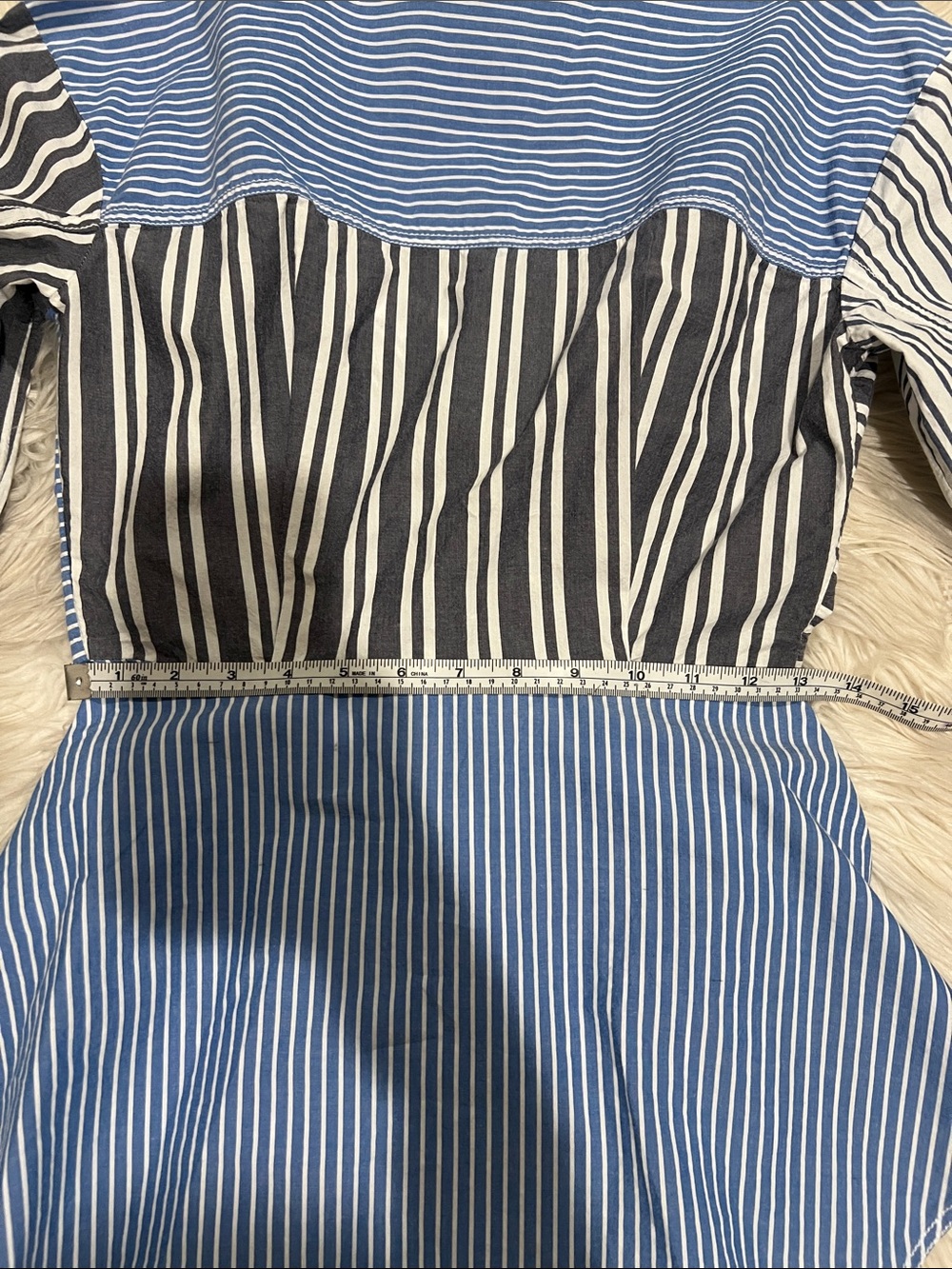 Pilcro/ Antropology- Cotton Blend-down shirt - Picture 7 of 8